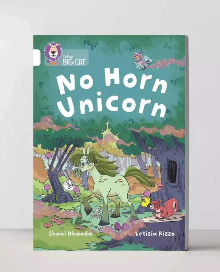 No Horn Unicorn Book Cover against a plain background