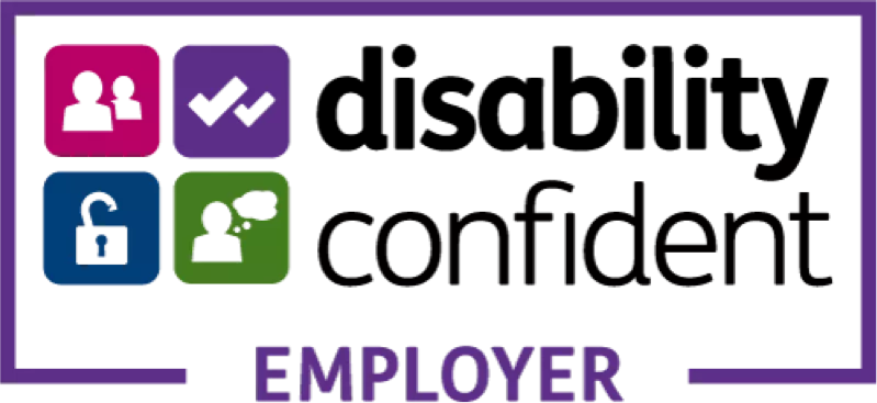 Logo for Disability Confident Employer Accreditation